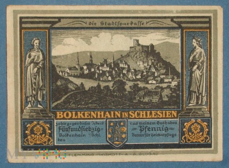 25 Pfennig 1922 r - Bolkenheim - Bolków