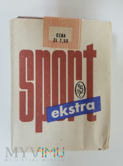 Papierosy SPORT EKSTRA 1977 r. Kraków
