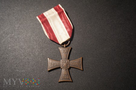 Krzyż Walecznych - Knedler nr :14584 ;Przebitka