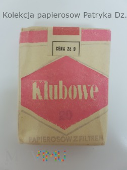 Papierosy KLUBOWE 1982 r. Radom