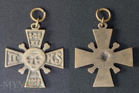 Krzyż drugiej kompanii szturmowej. Lwów 1918