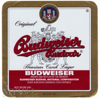 Duże zdjęcie Budweiser Budvar