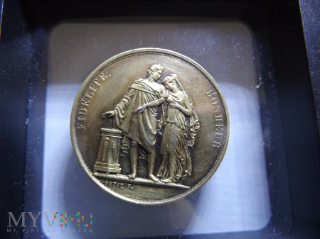Duże zdjęcie Medal Srebro pozłacany