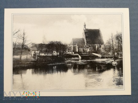 Duże zdjęcie Bydgoszcz - widok na kościół farny, 1905 rok