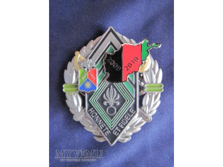 Odznaka 1REC BCH/AFGANISTAN 2009-2010