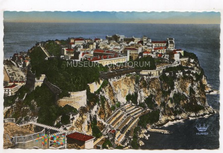 Monaco - Le Rocher - lata 40/50 XX w.