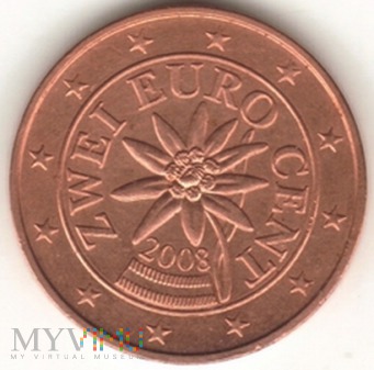 2 EURO CENT 2008