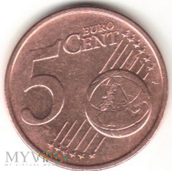 5 EURO CENT 2004