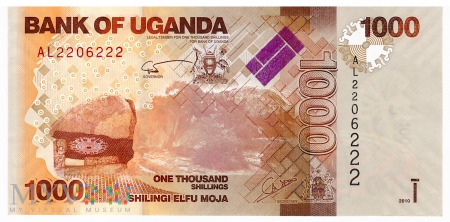 Duże zdjęcie Uganda - 1 000 szylingów (2010)