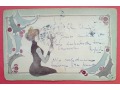 1905 Pocztówka Ręcznie Malowana Raphaël Secesja
