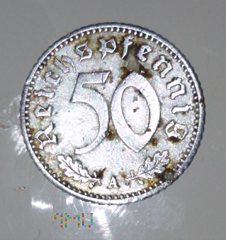 50 Reichspfennig 1939