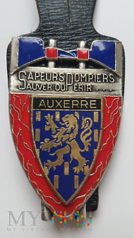 Duże zdjęcie Odznaka SAPEURS POMPIERS AUXERRE