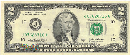 Stany Zjednoczone - 2 dolary (2003)