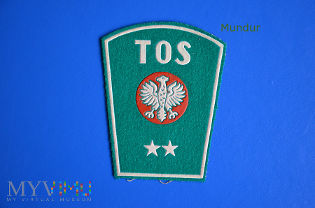 Dystynkcje dowództwa TOS- z-ca komendanta oddziału