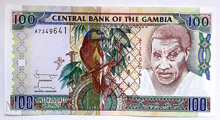GAMBIA 100 dalasis 2001