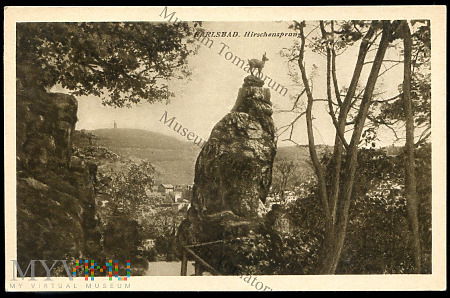 Karlovy Vary - Jeleni skok - lata 40-te XX w.