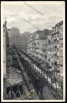 Karlovy Vary - ulica Sadova - 1948