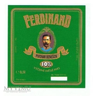 ferdinand 10% výčepní svétlé pivo