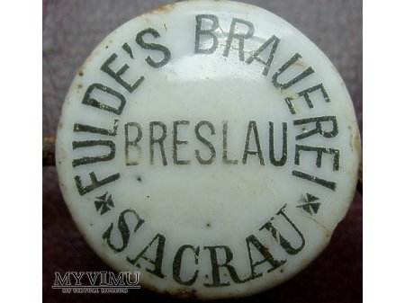 Duże zdjęcie Brauerei M.Fulde Sacrau - Breslau