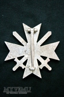 Krzyż zasługi 1 klasy z mieczami "84".