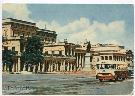 Duże zdjęcie W-wa - Plac Bankowy - 1962