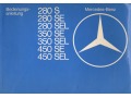 Mercedes W116 280 350 450. Instrukcja z 1977 r.