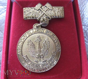 Medal NSZZ Solidarnosc KWK 