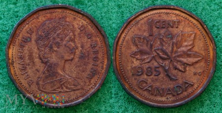 Kanada, 1 CENT 1985