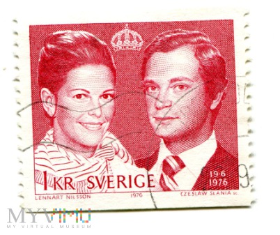 Szwecja, Król i Królowa, Czesław Słania, 1976