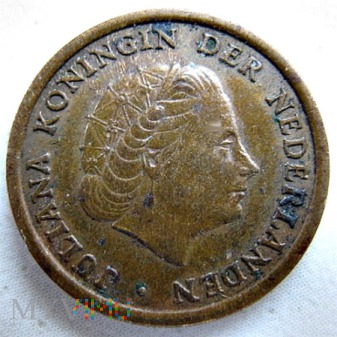 Duże zdjęcie 1 cent 1961 r. Holandia