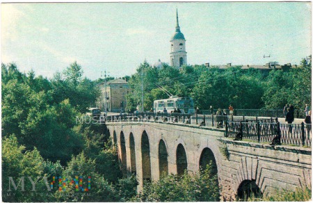 Kaługa - Kamienny most z XVIII w. - 1974