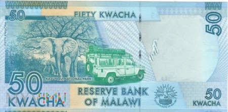 MALAWI 50 KWACHA 2012 A