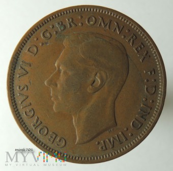 1 Pens 1938 Georg VI One Penny