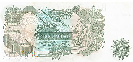 Wielka Brytania - 1 funt (1970)
