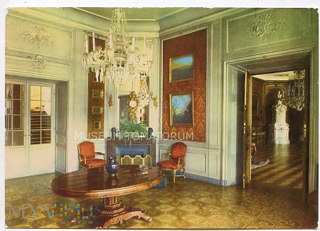 Łańcut - Zamek - Pokój Bilardowy - 1974