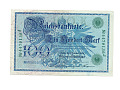 Niemcy - 100 mark 1908r. Zielona Seria