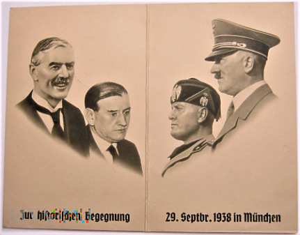Trzecia Rzesza 1938 - kartka pocztowa.