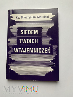 Książka z podpisem ks.Mieczysława Malińskiego
