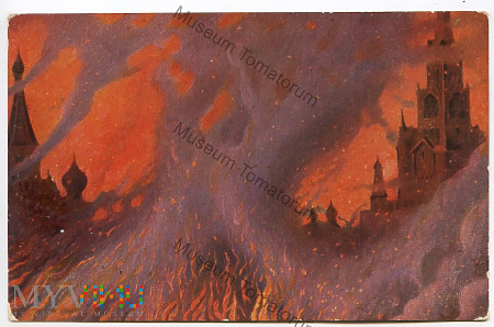 Werieszczagin - Pożar Zamoskworieczja w 1812