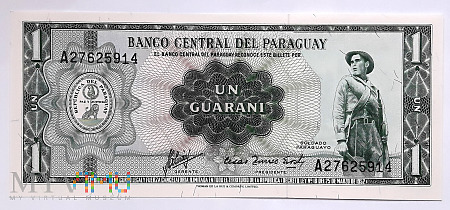 Paragwaj 1 guarani 1952