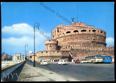 Roma - Zamek św. Anioła - lata 60/70-te XX w.