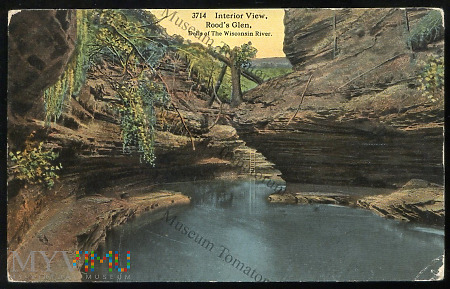 Duże zdjęcie Wisconsin River - lata 20/30-te XX w.