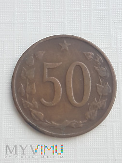 Duże zdjęcie Czechosłowacja- 50 halerzy 1963 r.