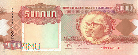 Angola - 500 000 kwanza (1991)