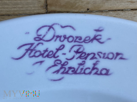 Talerz Hotel Dworek Józef Ehrlich Zakopane