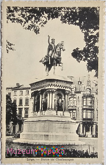 Belgia Liège Karol Wielki (b/znaczka ząbkowana)