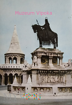 Budapeszt - konny pomnik króla Stefana I (pion)