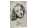 Marlene Dietrich Arcade Card Karta c. 1940-te