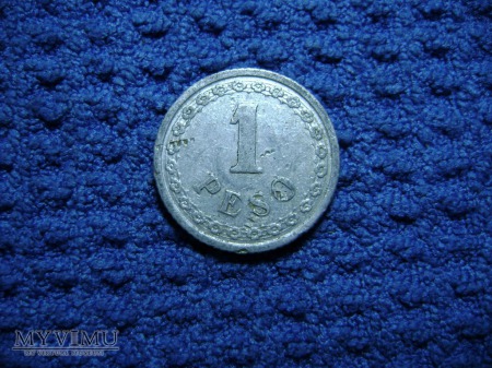 Paragwaj 1pesos 1938