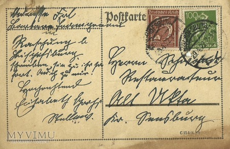 Bischofsburg - 29.04.1922 r.